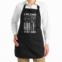 I Plead The 2nd Amendment We The People Usa Ar15 Pro Gun Full-Length Apron With Pockets