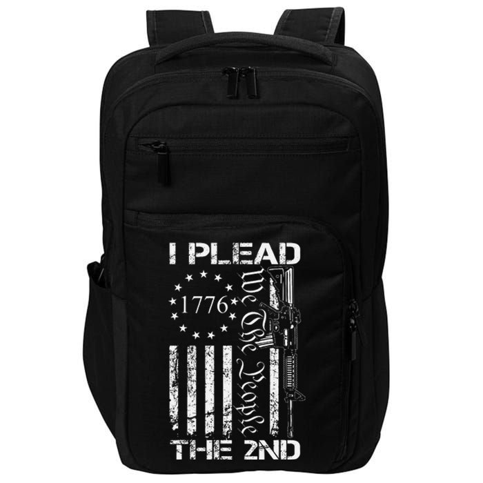 I Plead The 2nd Amendment We The People Usa Ar15 Pro Gun Impact Tech Backpack