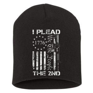 I Plead The 2nd Amendment We The People Usa Ar15 Pro Gun Short Acrylic Beanie