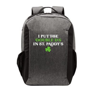 I Put The Double D's In St Paddy's Day Funny St Patricks Day  Vector Backpack