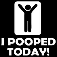 I POOPED TODAY Wool Snapback Cap