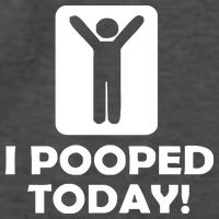 I POOPED TODAY Vector Backpack