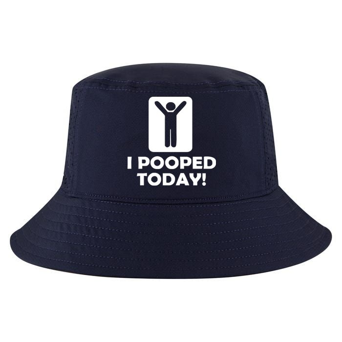 I POOPED TODAY Cool Comfort Performance Bucket Hat