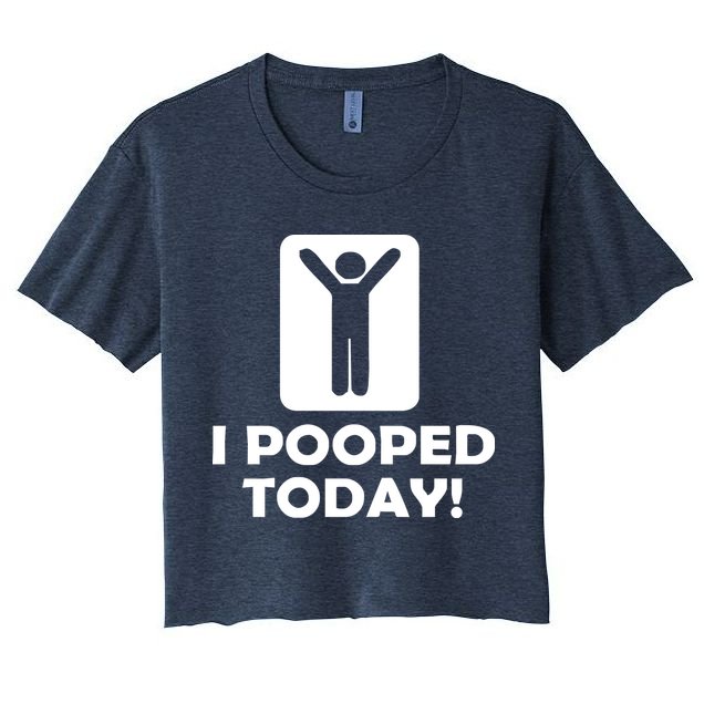 I POOPED TODAY Crop Top
