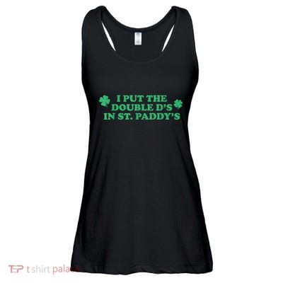 I Put The Double Ds In St Gift Ladies Essential Flowy Tank