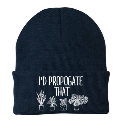 I'd Propagate That Funny House Plant Lover Rare Plant Garden Beanie