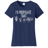 I'd Propagate That Funny House Plant Lover Rare Plant Garden Women's T-Shirt