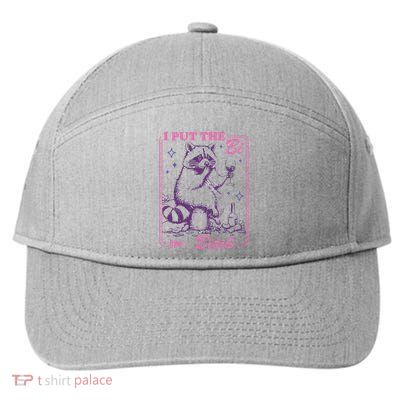 I Put The Bi In Bitch 7-Panel Snapback Hat