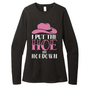 I Put The Hoe In Hoedown Womens CVC Long Sleeve Shirt