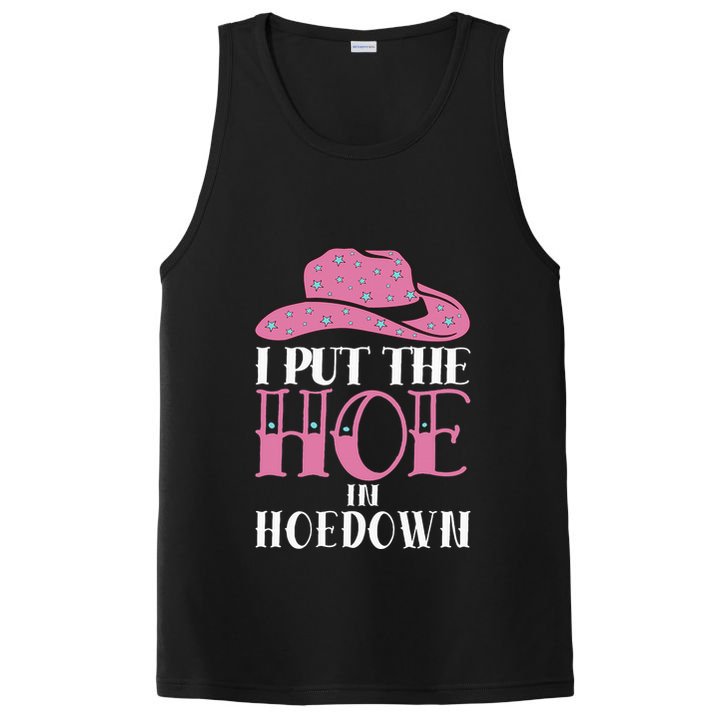 I Put The Hoe In Hoedown PosiCharge Competitor Tank