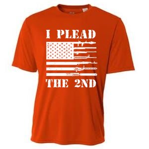 I Plead The 2nd Cute Gift Second Adt Funny Gift Pro Gun Gift Cooling Performance Crew T-Shirt