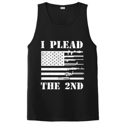 I Plead The 2nd Cute Gift Second Adt Funny Gift Pro Gun Gift PosiCharge Competitor Tank