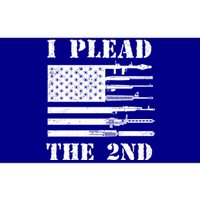 I Plead The 2nd Cute Gift Second Adt Funny Gift Pro Gun Gift Bumper Sticker