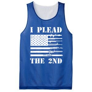 I Plead The 2nd Cute Gift Second Adt Funny Gift Pro Gun Gift Mesh Reversible Basketball Jersey Tank