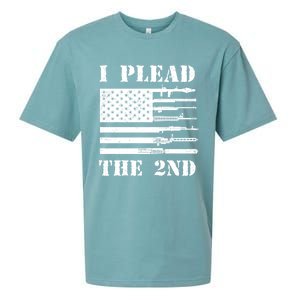 I Plead The 2nd Cute Gift Second Adt Funny Gift Pro Gun Gift Sueded Cloud Jersey T-Shirt