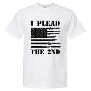 I Plead The 2nd Cute Gift Second Adt Funny Gift Pro Gun Gift Garment-Dyed Heavyweight T-Shirt