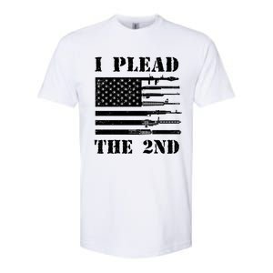 I Plead The 2nd Cute Gift Second Adt Funny Gift Pro Gun Gift Softstyle CVC T-Shirt