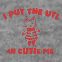 I Put The Uti In Cutie Pie Sustainable Beanie