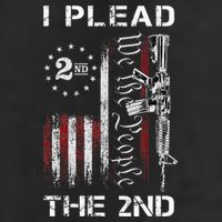I Plead The 2nd We The People USA Flag AR 15 Rifle 11oz C Handle Ceramic Mug