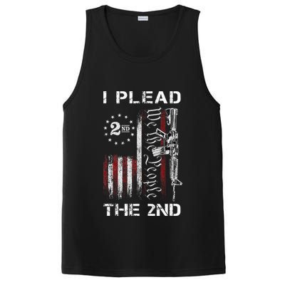 I Plead The 2nd We The People USA Flag AR 15 Rifle PosiCharge Competitor Tank
