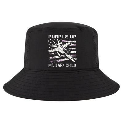 I Purple Up Month Of Military Child Cool Comfort Performance Bucket Hat