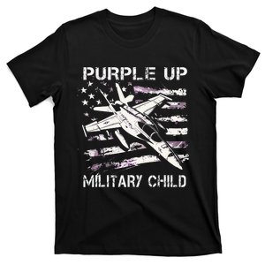 I Purple Up Month Of Military Child T-Shirt