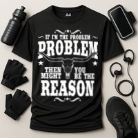 If Problem Vintage Then You Might Be Reason Cooling Performance Crew T-Shirt