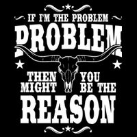 If Problem Vintage Then You Might Be Reason Crop Top