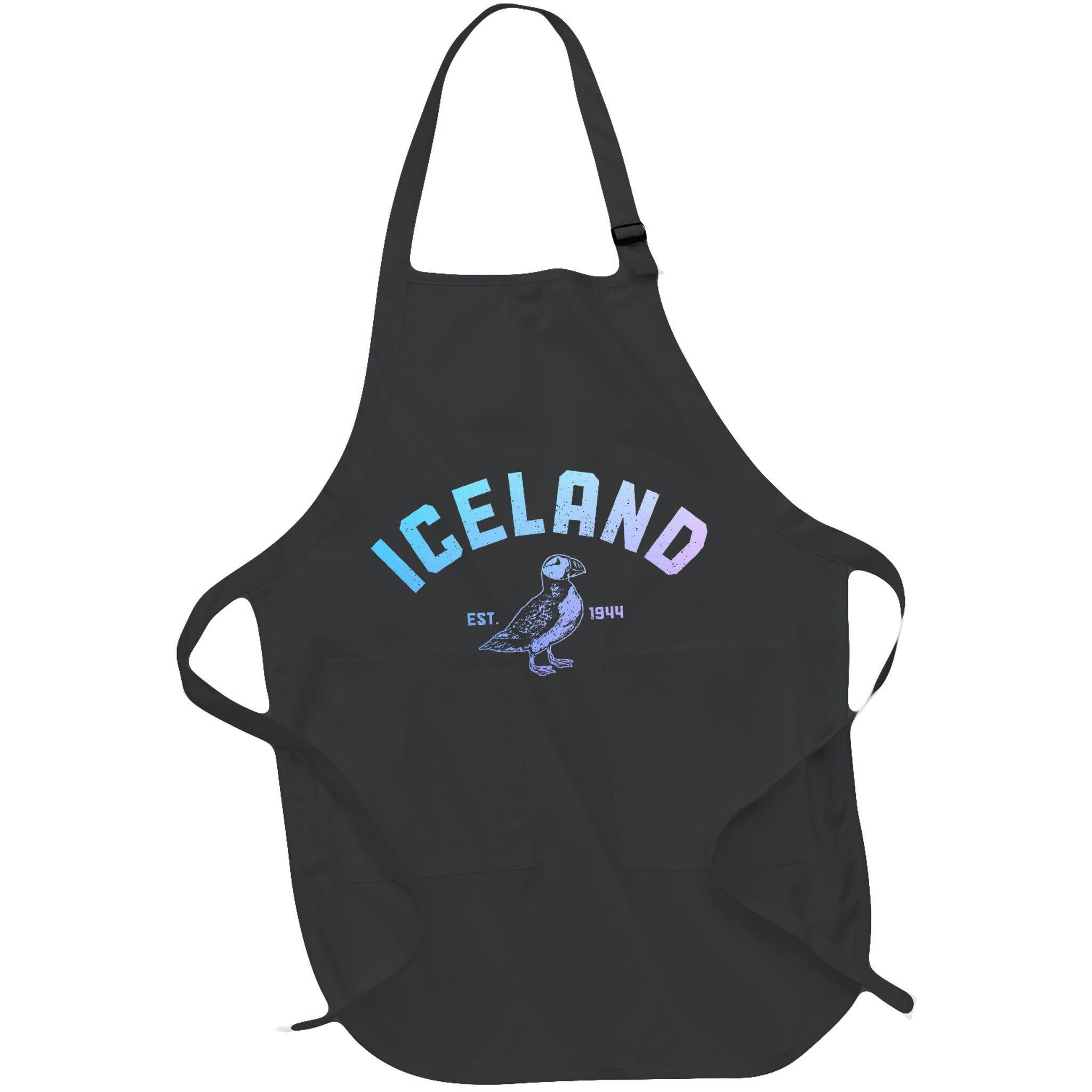 Iceland Puffin Vintage Icelandic Souvenir Apron