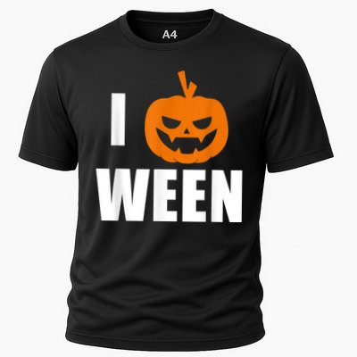 I Pumpkin Ween Funny Halloween Joke Quote Performance Shirt