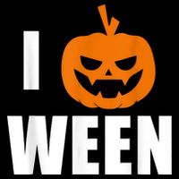 I Pumpkin Ween Funny Halloween Joke Quote Sustainable Bucket Hat