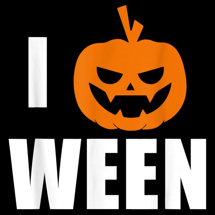 I Pumpkin Ween Funny Halloween Joke Quote Sustainable Bucket Hat