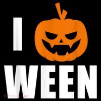 I Pumpkin Ween Funny Halloween Joke Quote Tank Top