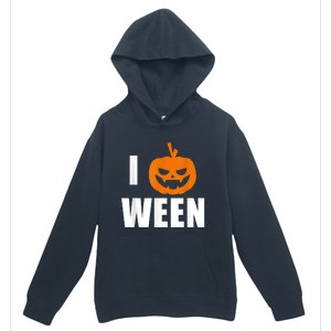 I Pumpkin Ween Funny Halloween Joke Quote Urban Pullover Hoodie