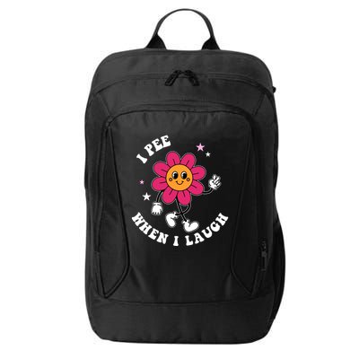 I Pee When I Laugh Funny City Backpack