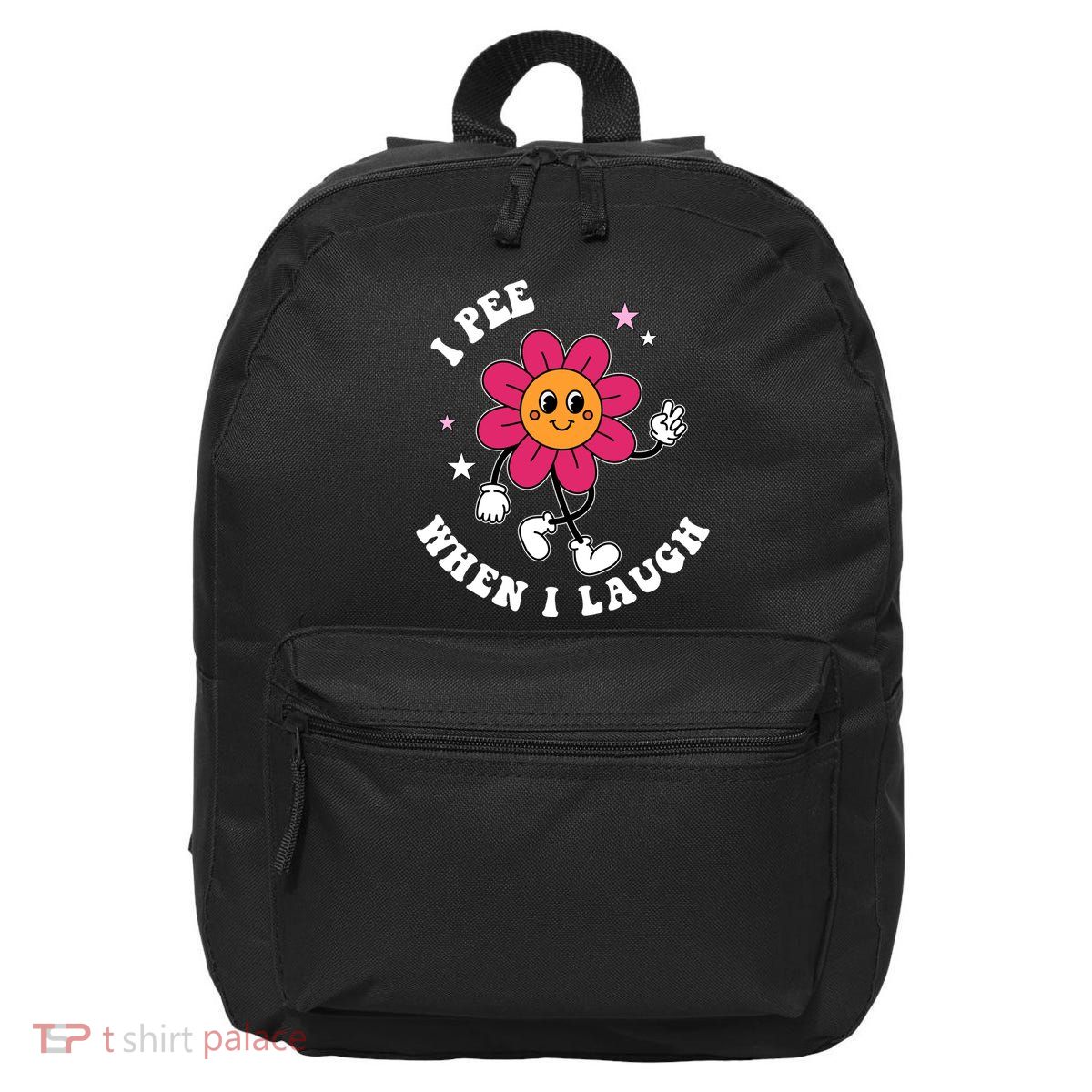 I Pee When I Laugh Funny 16 in Basic Backpack