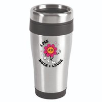 I Pee When I Laugh Funny 16oz Travel Tumbler