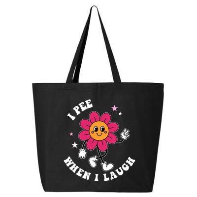 I Pee When I Laugh Funny 25L Jumbo Tote