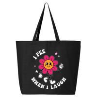 I Pee When I Laugh Funny 25L Jumbo Tote