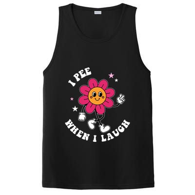 I Pee When I Laugh Funny PosiCharge Competitor Tank