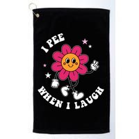 I Pee When I Laugh Funny Golf Towel