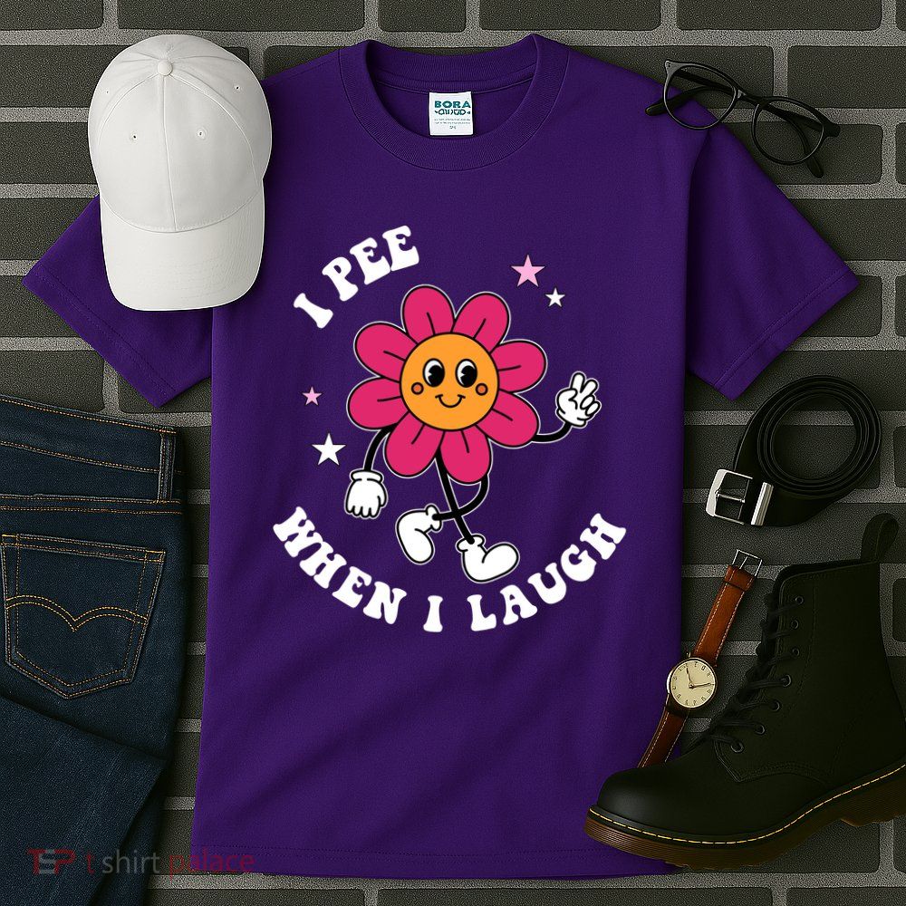 I Pee When I Laugh Funny Tall T-Shirt