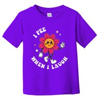 I Pee When I Laugh Funny Toddler T-Shirt