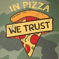 In Pizza We Trust Pizza Lover Legacy Tie Dye Trucker Hat