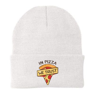 In Pizza We Trust Pizza Lover Beanie