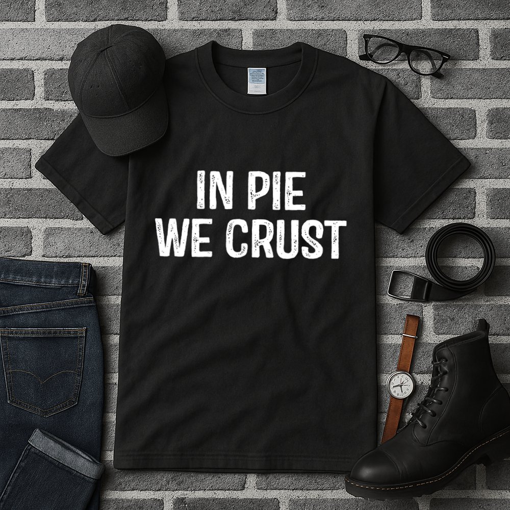 In Pie We Crust Funny Thanksgiving Tall T-Shirt
