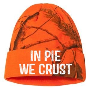 In Pie We Crust Funny Thanksgiving Kati Licensed 12" Camo Beanie