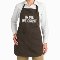 In Pie We Crust Funny Thanksgiving Apron