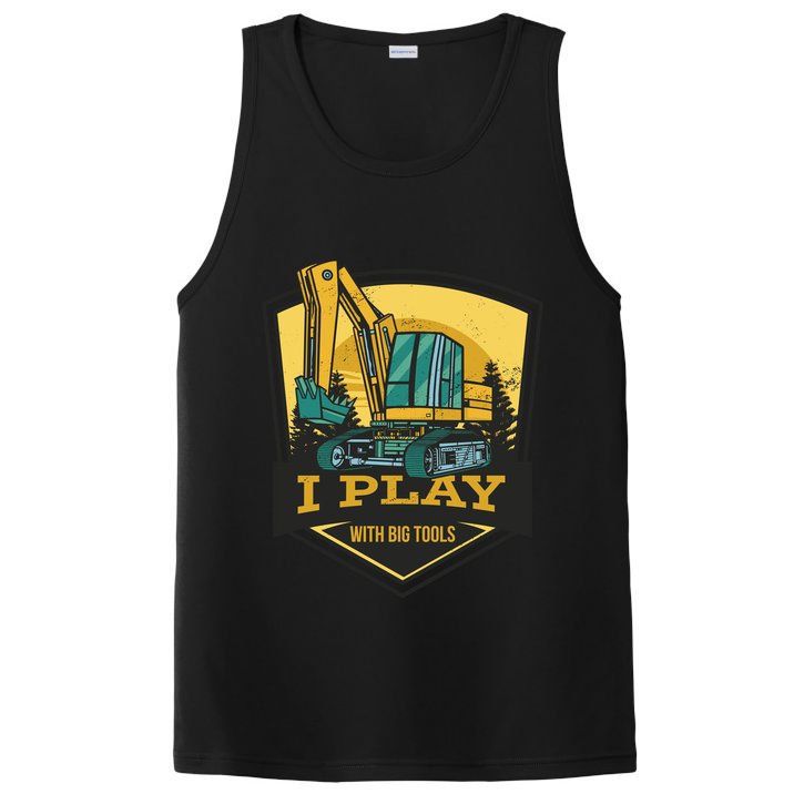 I Play With Big Tools Excavator PosiCharge Competitor Tank