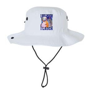 I Pee When I Laugh Funny Cat Meme Humorous Sarcastic Joke Legacy Cool Fit Booney Bucket Hat